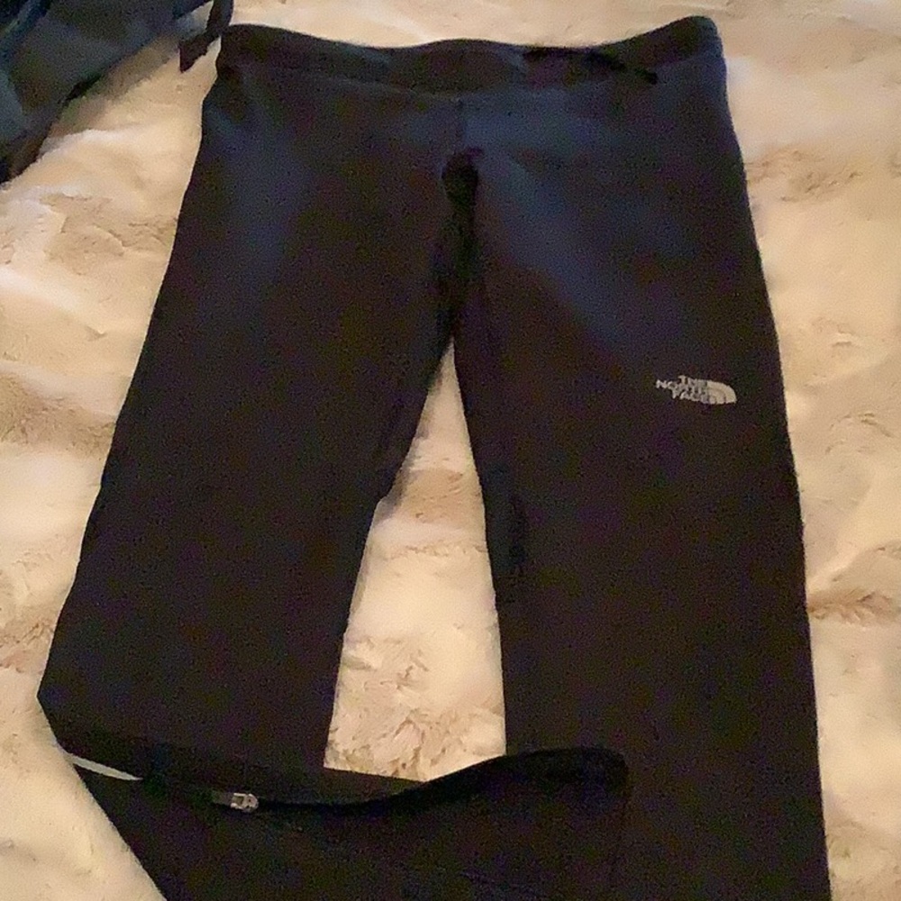 New The North Face womens Black Leggings no tag